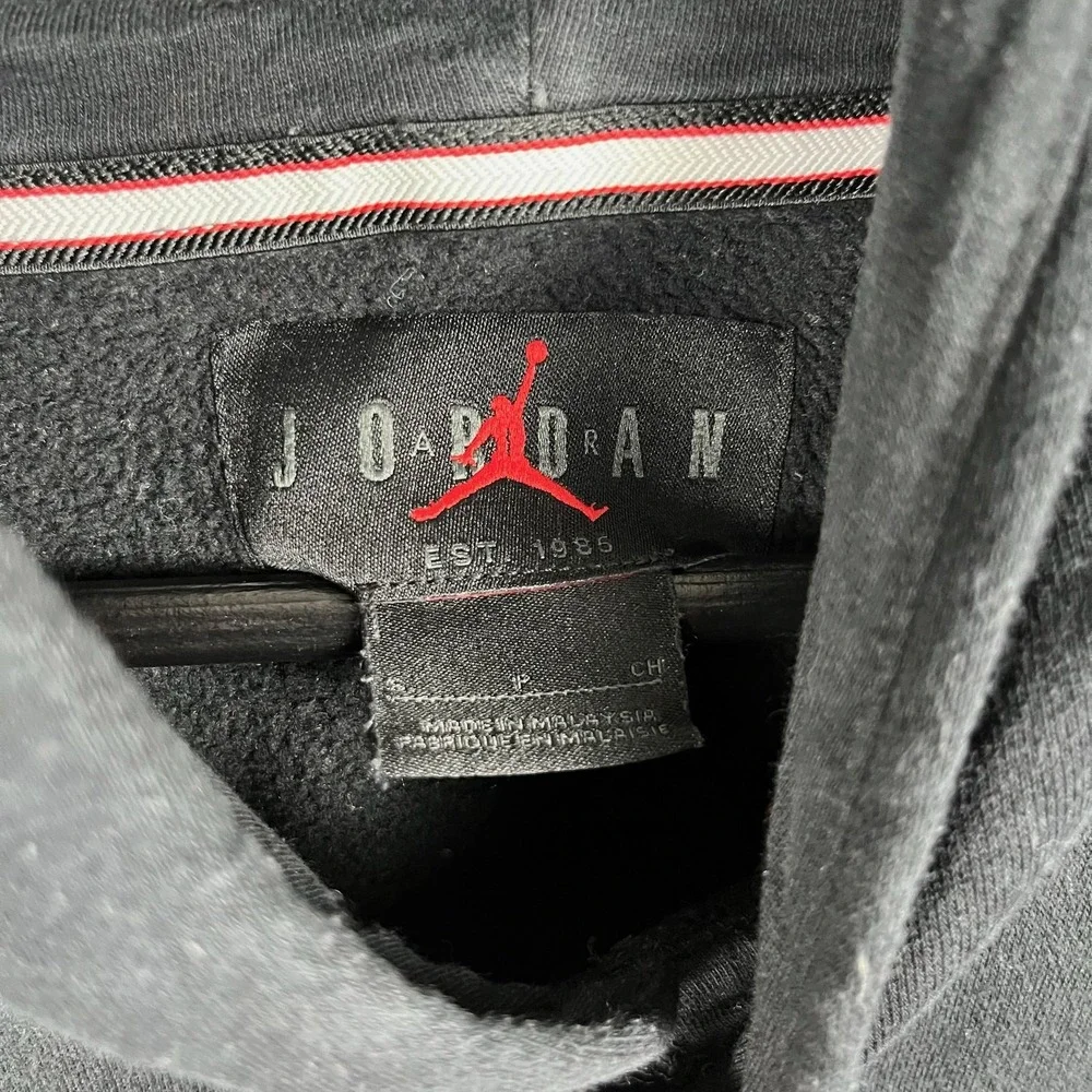 Jordan Men's Black Fleece Hoodie Small